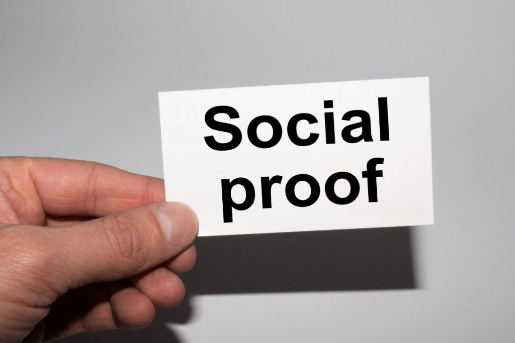Optimized-Social proofing